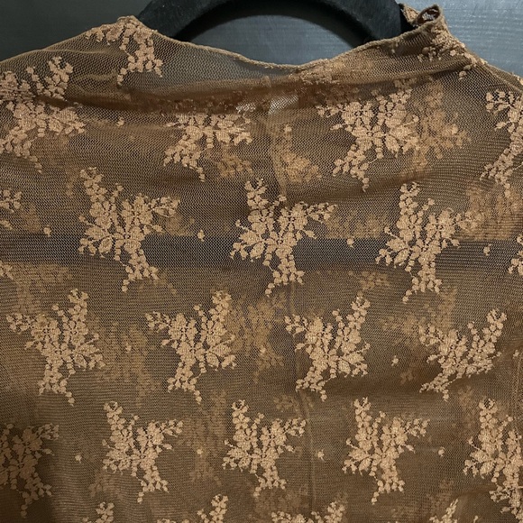 Free People Lady Lux Layering Top - Brown - Picture 3 of 5